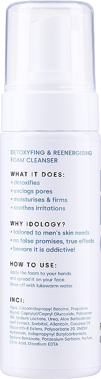 Pianka do mycia twarzy - Idolab Idology Cleanser Foam — Zdjęcie N3