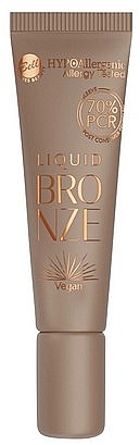 Płynny bronzer do twarzy - Bell Hypoallergenic Liquid Bronze — Zdjęcie N1