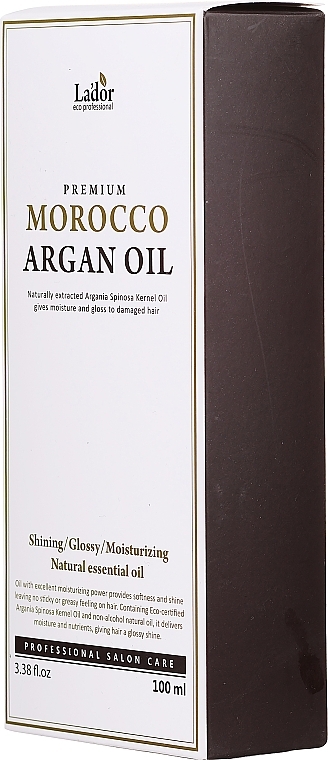 PRZECENA! Wygładzający olejek arganowy do włosów - La'dor Premium Morocco Argan Oil * — Zdjęcie N4
