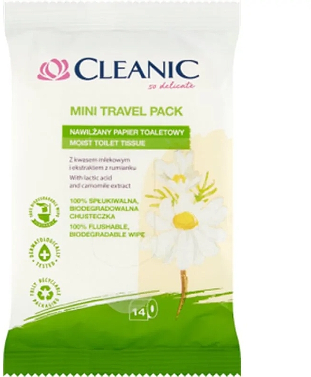Chusteczki nawilżane - Cleanic Mini Travel Pack — Zdjęcie N1