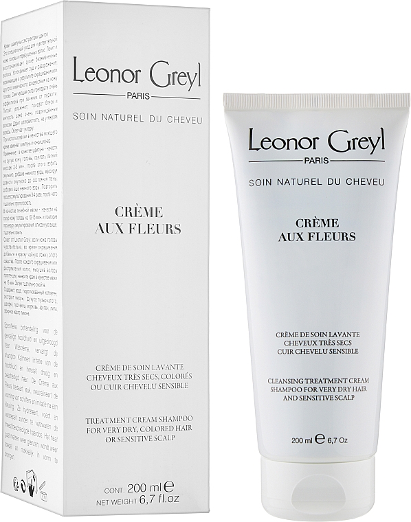Kremowy szampon do włosów bardzo suchych - Leonor Greyl Creme Aux Fleurs — Zdjęcie N2