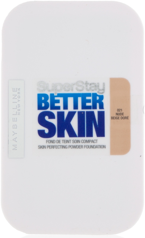 Puder prasowany w kompakcie - Maybelline New York Super Stay Better Skin Powder