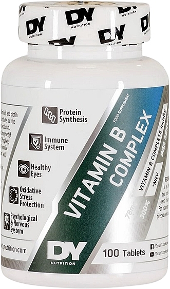 Kompleks witamin z grupy B - DY Nutrition Vitamin B Complex — Zdjęcie N1