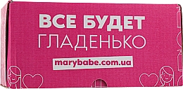 Zestaw do depilacji całego ciała dla początkujących - Mary Babe Testers (sugar/paste/2x250g + b/powder/80g + spatula/3pcs + strips/15pcs) — Zdjęcie N2