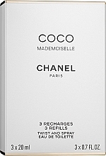 Chanel Coco Mademoiselle - Woda toaletowa (trzy wymienne wkłady) — Zdjęcie N1