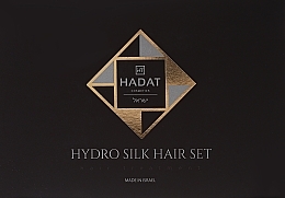 Zestaw do odżywienia włosów - Hadat Cosmetics Hydro Silk Hair Set (shm/70ml + cond/70ml + mask/70ml + bag) — Zdjęcie N2