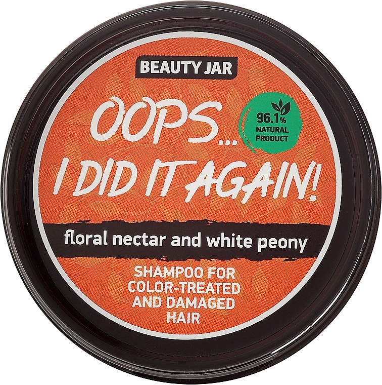 PRZECENA! Szampon do włosów farbowanych Oops... I did it again - Beauty Jar Shampoo For Colour-Treated And Damaged Hair * — Zdjęcie N2