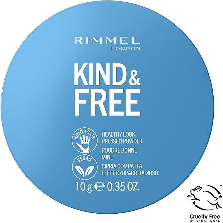 Puder do twarzy - Rimmel Kind and Free Pressed Powder — Zdjęcie N2