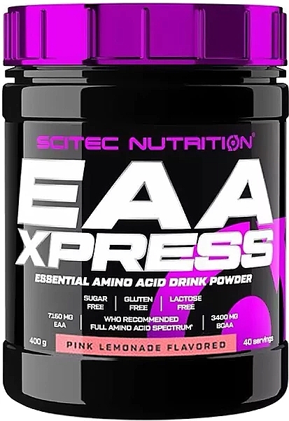 Aminokwasy - Scitec Nutrition EAA Xpress Pink Lemonade — Zdjęcie N1