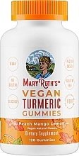 Kup PRZECENA! Witaminy do żucia z kurkumą - MaryRuth Organics Vegan Turmeric Gummies, Peach Mango Lemon *