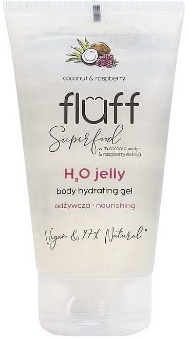 Żel do ciała - Fluff Nourishing Moisturizing Body Wash H2O Jelly — Zdjęcie N1