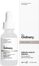 Serum do twarzy z kwasem salicylowym - The Ordinary Salicylic Acid 2% Solution — Zdjęcie N2