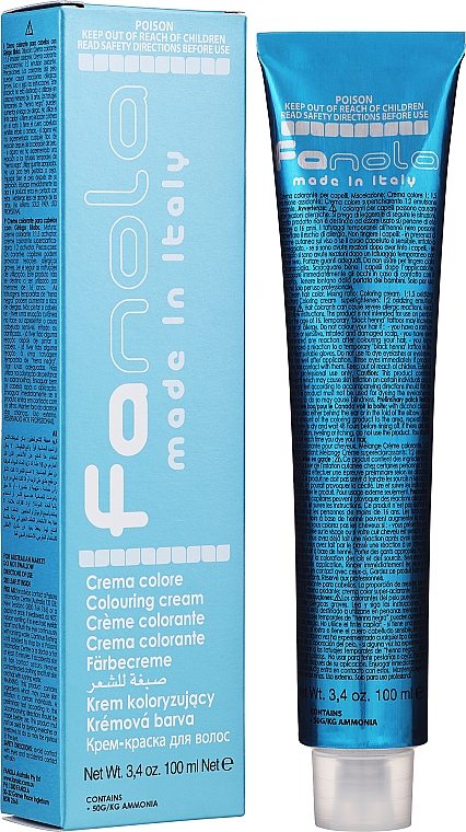 Trwały krem koloryzujący do włosów - Fanola Colouring Cream — Zdjęcie N3