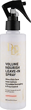 Kup Spray odżywiający i zwiększający objętość włosów - Clever Hair Cosmetics 3D Line Volume Nourish Leave-In Spray