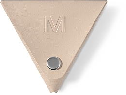 Kup Portmonetka na drobne, beżowa Triangle - MAKEUP Triangle Coin-Purse Pu Leather Beige