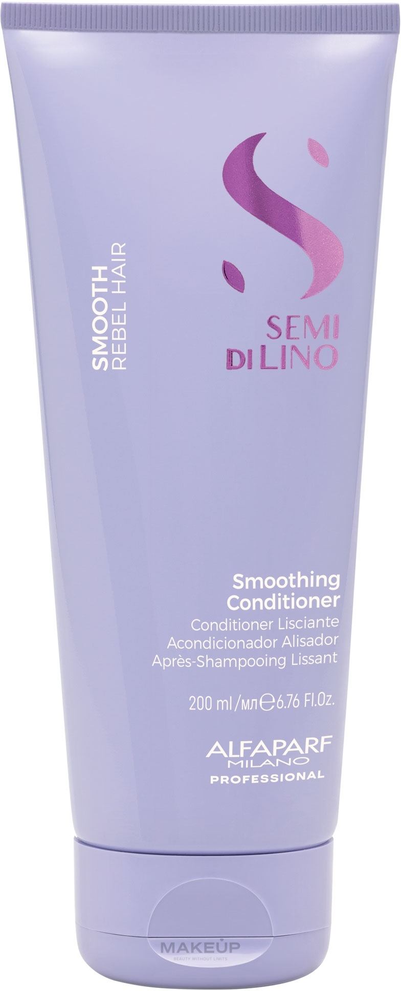 Wygładzająca odżywka do włosów - Alfaparf Semi di Lino Smooth Smoothing Conditioner — Zdjęcie 200 ml