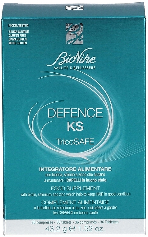 Suplement diety, 36 szt - Bionike Defense KS Tricosafe  — Zdjęcie N1