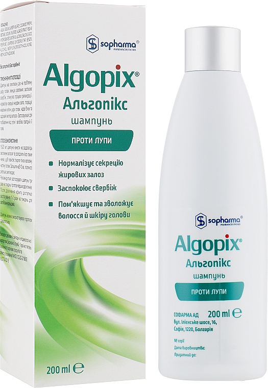 Szampon dermatologiczny Algopix - Medica Algopix — Zdjęcie N1