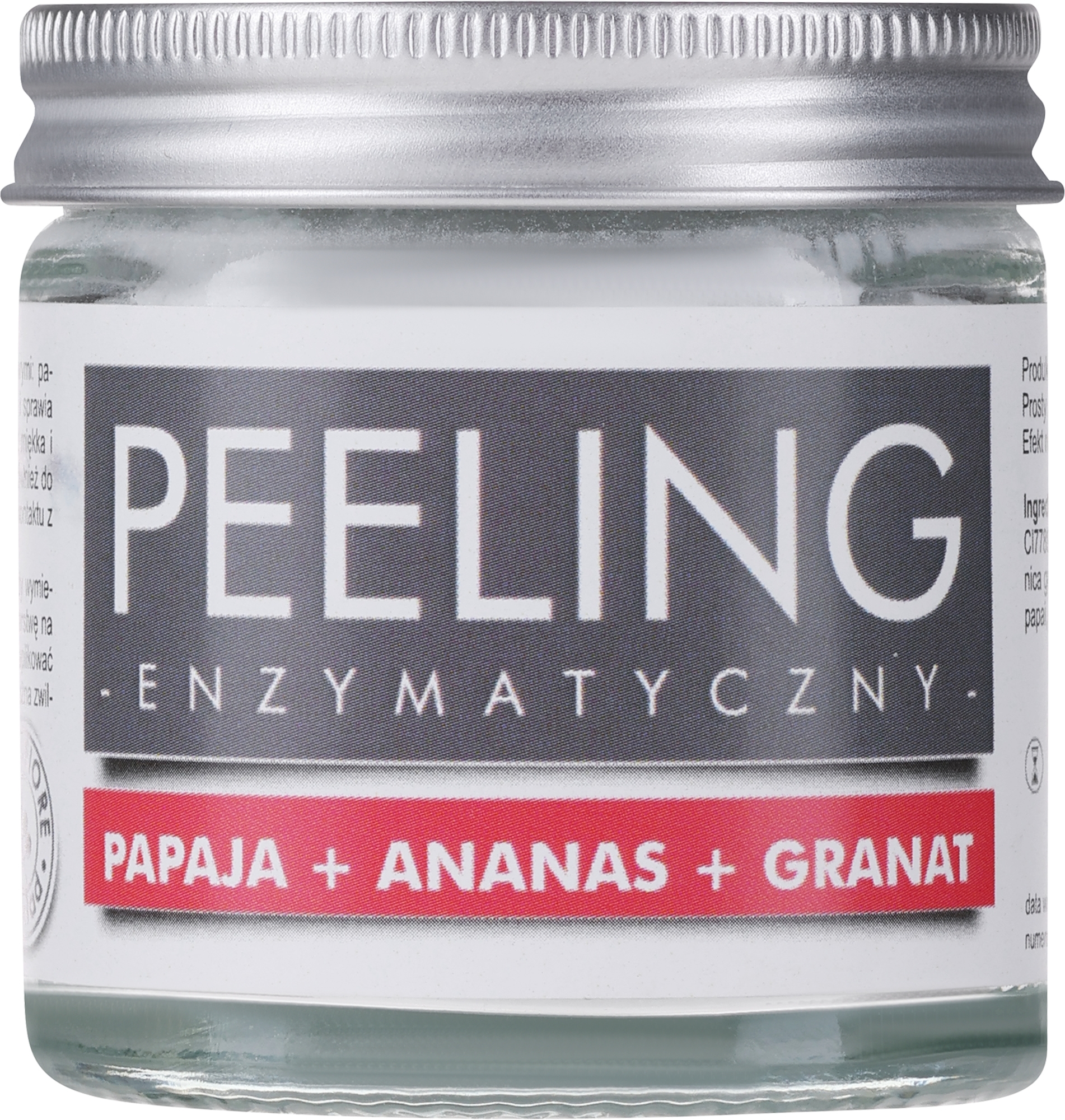 Peeling enzymatyczny z kwasami owocowymi - E-Fiore Professional Pomegranate, Pineapple & Papaya — Zdjęcie 40 g