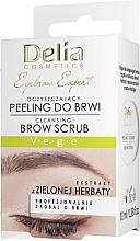 Peeling do brwi - Delia Eyebrow Expert Cleansing Brow Scrub — Zdjęcie N1