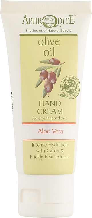 Krem do rąk z ekstraktem z aloesu - Aphrodite Aloe Vera Hand Cream — Zdjęcie N1