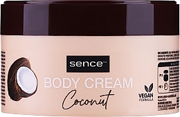 Krem do ciała Kokos - Sence Body Cream Coconut — Zdjęcie N1