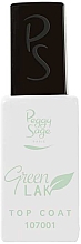 Top coat do paznokci - Peggy Sage Top Coat Green Lak — Zdjęcie N1