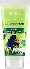 Kup Krem do twarzy i ciała Limonka - Delia Fruit Me Up! Face & Body Cream 2in1 Lime Scented