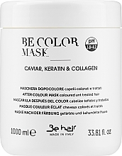 Maska kawiorowo-keratynowa do włosów farbowanych - Be Hair Be Color Caviar, Keratin And Collagen Mask — Zdjęcie N3