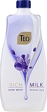 Mydło glicerynowe w płynie o działaniu nawilżającym - Teo Milk Rich Tete-a-Tete Sensual Dahlia Liquid Soap — Zdjęcie N1