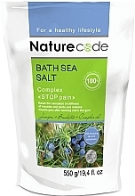 Kąpiel z solą morską - Nature Code Stop Pain — Zdjęcie N1