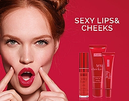 Powiększający błyszczyk do ust - Pupa Sexy Lips Gloss Ultra Volume Effect — Zdjęcie N2