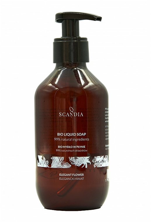 Naturalne mydło w płynie - Scandia Cosmetics Elegant Flower Soap — фото N1