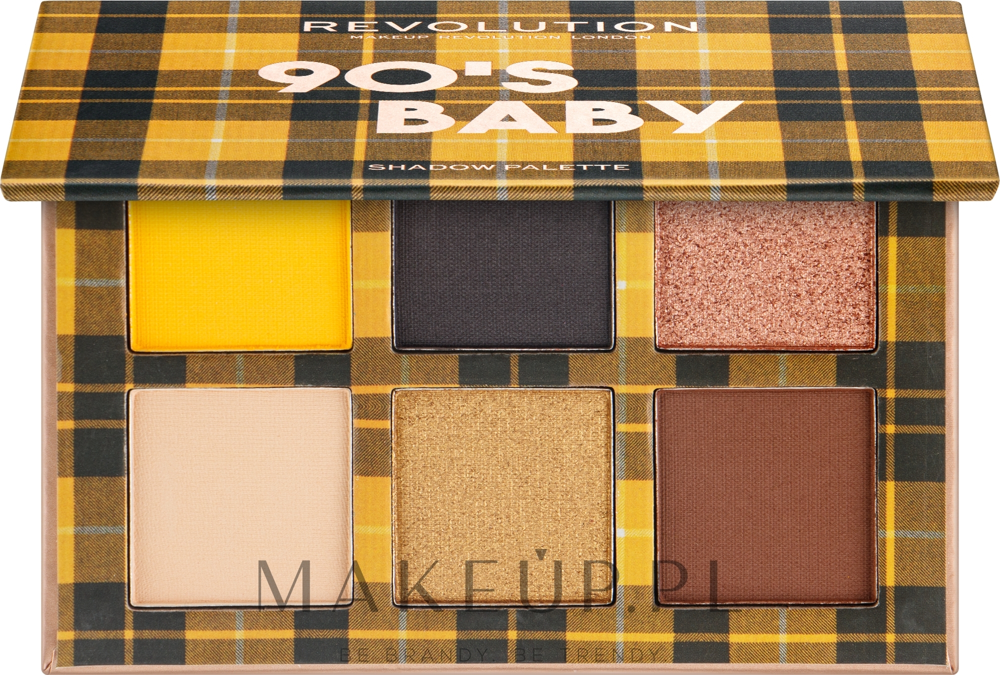 Paleta cieni do powiek - Makeup Revolution Power Shadow Palette 90's Baby — Zdjęcie 6.6 g