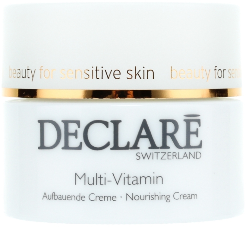 Multiwitaminowy krem odżywczy do twarzy - Declare Nourishing Multi-Vitamin Cream 50 ml — Zdjęcie N2