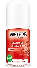 Dezodorant w kulce Granat - Weleda Pomegranate 24h Deo Roll-On — Zdjęcie N1