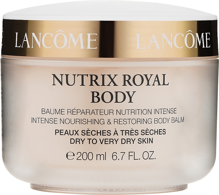 Intensywnie odżywcze i regenerujące masło do ciała do skóry suchej i bardzo suchej - Lancome Nutrix Royal Body Intense Nourishing & Restoring Body Butter — Zdjęcie N2