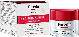 Kup Przywracający objętość krem na dzień do skóry suchej - Eucerin Hyaluron-Filler + Volume-Lift Day Cream Dry Skin SPF15