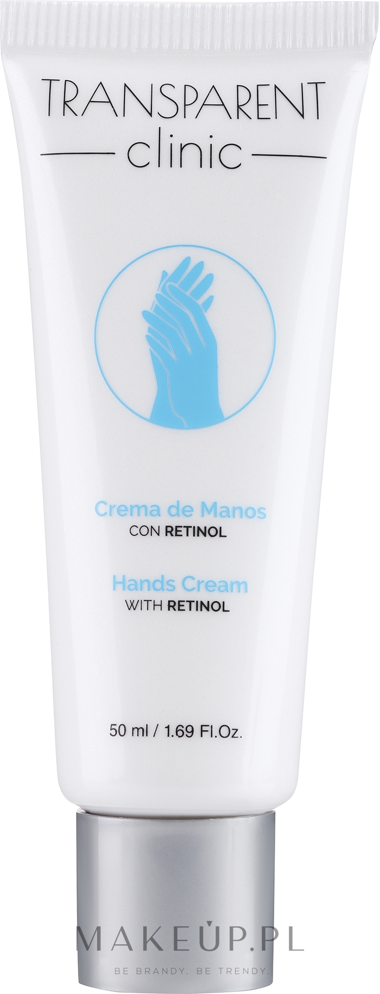 Krem do rąk z retinolem - Transparent Clinic Hand Cream With Retinol — Zdjęcie 50 ml