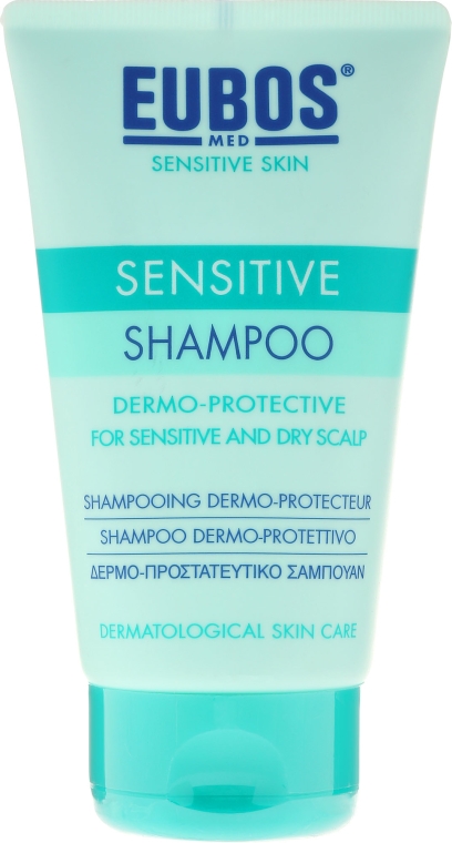 Szampon do wrażliwej i suchej skóry głowy - Eubos Med Sensitive Shampoo — Zdjęcie N1