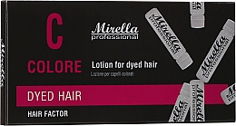 Lotion do włosów farbowanych - Mirella Professional HAIR FACTOR Lotion for Dyed Hair — Zdjęcie N1