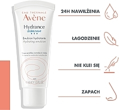 Lekka emulsja nawilżająca do twarzy - Avène Hydrance Hydrating Emulsion — Zdjęcie N5