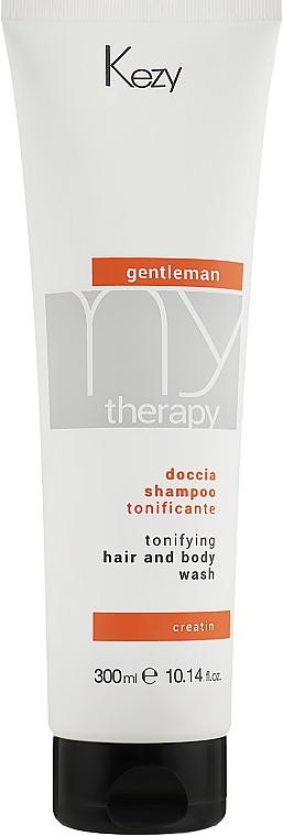 Żel pod prysznic i szampon dla mężczyzn 2w1 - Kezy Gentelman MyTherapy Tonifying Hair And Body Wash