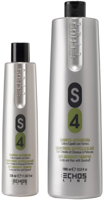 Szampon przeciwłupieżowy do włosów - Echosline S4 Anti-dandruff Shampoo — Zdjęcie N1