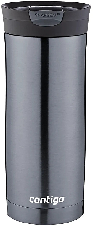 Kubek termiczny, 470 ml - Contigo Thermal Mug Huron Gunmetal — Zdjęcie N1