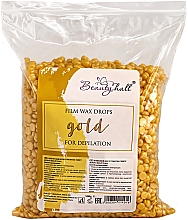 Wosk do depilacji w granulkach Gold - Beautyhall Hot Film Wax Gold — Zdjęcie N2