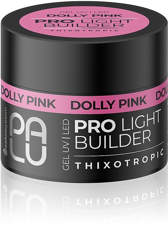 Budujący żel do paznokci - Palu Pro Light Builder Gel Dolly Pink — Zdjęcie N1