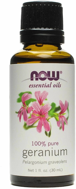Olejek eteryczny z geranium - Now Foods Essential Oils Geranium — Zdjęcie N1