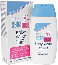 Żel pod prysznic - Sebamed Baby Wash Extra Soft — Zdjęcie N1