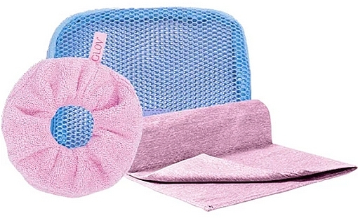 Zestaw - Glov Skin Positive Set (towel/1szt + scrunchie/1szt + bag/1szt) — Zdjęcie N1